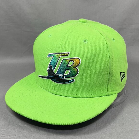 Tampa Bay Devil Rays MLB Snapback Cap Hat New Era 9fifty Green Cooperstown Mens - Picture 1 of 15